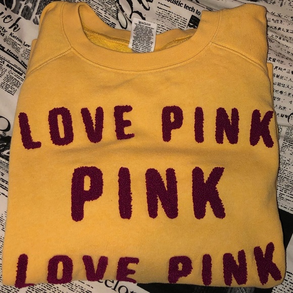 PINK Victoria's Secret Tops - LOVE PINK Sweatshirt